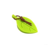 Zoegneer Fermaporta a forma di foglia, in plastica morbida, antiscivolo, previene lesioni alle dita, per bambini, adatto alla maggior parte delle porte e dei pavimenti, tra cui piastrelle, tappeti