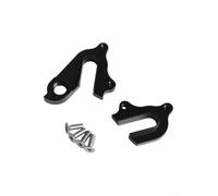 Zoegneer Forcellino deragliatore posteriore in lega di alluminio per bicicletta TWITTER Gancio per coda di bicicletta nero 5x3x1.5mm parte di ricambio per attrezzi da ciclismo Mech Hanger