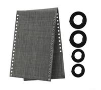 Zoegneer Gravity - Tessuto di ricambio per sedia reclinabile, 160 x 48 cm, con corde, per esterni, lounge, materiale resistente agli strappi, per giardino, patio, grigio