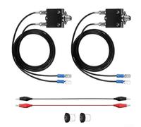 Zoegneer Kit di fusibili ripristinabili 3A e 5A, tester per interruttori automatici e sistemi HVAC, con clip resistenti, filo di rame, isolamento in PVC per diagnostica elettrica Troub(5A)