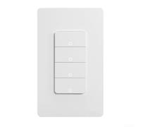 Zoegneer Kit di interruttori intelligenti wireless per lampade, elettrodomestici, telecomando One Touch Timer di facile installazione, in ABS compatto, bianco, 11,8 x 7,2 x 3,62 cm (interruttore a