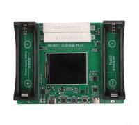 Zoegneer Modulo tester di capacità della batteria al litio a 2 canali o 4 canali con display digitale LCD DC 5V a 12V alimentatore per accurati test reali mAh e resistenza interna Mea (versione 3.0