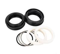 Zoegneer Paraolio universale nero per forcelle di biciclette da montagna, kit paraolio per ammortizzatori Fox/Rockshot/Manitou/SR per SUNTOUR (34 x 44 mm)