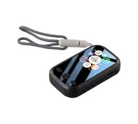 Zoegneer Rilevatore di qualità dell'aria PM2.5 PM10 PM1.0 con sensore di umidità e temperatura, display LCD, misuratore di inquinamento atmosferico in tempo reale, per casa, ufficio, interni (nero)
