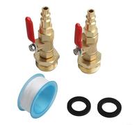 Zoegneer RV Winterize Kit adattatore Blowout Costruzione in ottone resistente Facile da installare Design portatile Efficiente linea idraulica scoppio per evitare danni da congelamento per vari