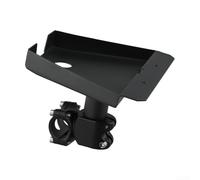 Zoegneer Scala in lega di alluminio e supporto per tetto per Starlink RV Kit con adattatore per palo per attrezzature standard Installazione barra orizzontale Nero Capacità di carico 90,7 kg