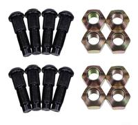 Zoegneer Set di 8 dadi e perni 6564669 6709170 per bobcat Skid Steer Loader 500 520 530 533 540 542 543 553 600 610 611 620 630 631 632 632 6 41 64 2 643 645 653 700 720 721 722 730 7