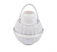 Zoegneer Sfera filtro dell'acqua per vasca da bagno e doccia, con KDF 55 e carbone attivo per rimuovere metalli pesanti, si adatta alla maggior parte dei rubinetti e fornisce una filtrazione di 2.500