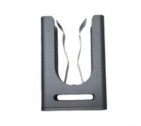 Zoegneer Supporto magnetico in lega di alluminio per golf cart sedie da spiaggia con clip in acciaio inossidabile resistente al calore grigio