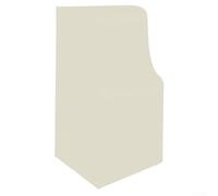 Zoegneer Tessuto Oxford 420D per macchina arcade, copertura protettiva antipolvere con accesso a cerniera e coulisse regolabile per console di videogiochi AtGames di dimensioni standard (bianco sporco