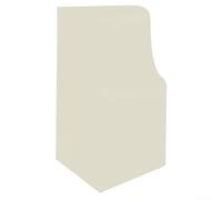 Zoegneer Tessuto Oxford 420D per macchina arcade, copertura protettiva antipolvere con accesso a cerniera e coulisse regolabile per console di videogiochi AtGames di dimensioni standard (bianco sporco