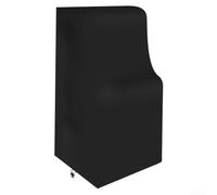 Zoegneer Tessuto Oxford 420D per macchina arcade, copertura protettiva antipolvere con accesso con cerniera e coulisse regolabile per console per videogiochi AtGames di dimensioni standard (nero, 51 x