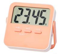 Zoegneer Timer digitale conto alla rovescia e cronometro con ampio display LCD, doppia modalità, montaggio flessibile, avvisi acustici o silenziosi per cucina, studio, attività di fitness, fino a 100