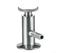 Zoegneer Valvola di campionamento sanitaria con 12 morsetti OD 50,5 mm, in acciaio inossidabile SUS304, resistente alla ruggine, installazione rapida, disinstallazione a bassa resistenza, sicura