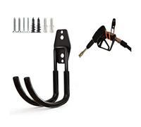 Zoele Supporto per pistola ad acqua ad alta pressione in metallo resistente, gancio per pistola a spruzzo/tubo da giardino/tubo dell'acqua (nero)