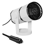 ZOENAE Riscaldatore for Auto 12V Ventola di Riscaldamento elettrica 2-in-1 Asciugatrice elettrica Parabrezza Disappannamento Sbrinatore for Auto 150W
