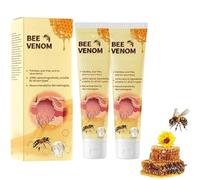 Zoencgz Bee Venom Cream, Crema al veleno d'api zoencgz, Crema riparatrice al veleno d'api, Professionale crema al veleno d'api, Veleno d'api crema idratante per uomini e donne (2PCS)