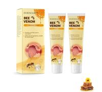 Zoencgz Gel Professionale al Veleno d'Api, Crema Riparatrice al Veleno d'Api, Crema al Veleno d'Api per Collo, Vita, Schiena, Mani, Piedi e Gambe - Sollievo Lenitivo e Comfort Naturale (2Pcs)