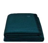 Zoeppritz since 1828 - Coperta in pura lana vergine con frange - 130 x 190 cm - 790 Deep pacific