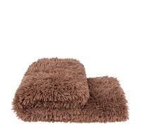 'zoeppritz since 1828' Coperta Reborn - Coperta in finta pelliccia - soffice e voluminosa coperta in finta pelliccia - 140 x 190 cm - 840 Smoke