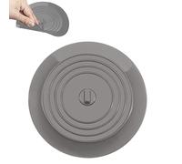 zoerbufan Tappo per Vasca da Bagno, 15cm Tappi di Scarico Universale per Lavandino, Doccia, Lavello, Blocca Scarico dell'Acqua (Grigio)
