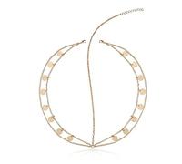 Zoestar Set di collana girocollo a serpente pieghevole con collana e braccialetto, set di gioielli Medusa per Halloween da donna, Misura unica, /, Nessuna pietra preziosa