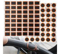 ZoeTekway 96 Pezzi roba per Patch per Biciclette, Set di riparazioni in Bicicletta, Riparazione in Gomma, per Tubo da Bici per Pneumatici, Set di riparazioni per Pneumatici in Bicicletta