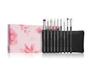ZOEVA It's All About The Eyes Brush Set Set di pennelli con custodia 1 pz