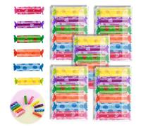 ZoeWei Mini evidenziatore, 30 pezzi caramelle Textliner penne per bambini studenti 6 colori divertenti cancelleria evidenziatore pensierino compleanno bambini scuola