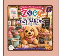 Zoey Visits the Cozy Bakery: Zoey Visits the Cozy Bakery: An Interactive Educational Coloring Book with Hidden Pictures, Bakery Vocabulary, Fun Facts, ... & Conversation Starters for Kids Ages 5+