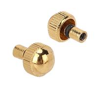 Zoeyilan 5pcs Watch Parts, Down Screw Copper Bronze Link Accessories Assortment Part Kit, Watch Crown Spare Parts Stainless Steel Watch Crown, for Watch Repairing (agujero de 3 mm de largo)