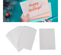 Zoeyilan Carta da tracing, carta traslucida, 100 fogli di trasferimento multi funzionale bianco per disegnare l'animazione del disegno di tracciamento, biglietti di auguri, inviti di nozze