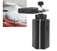 Zoeyilan Foam Cannon, Short Pressure Washer Guns with Foams Cannon, Heavy Duty Car Foams Sprayer, Stainless Steel ABS for Car Washing And Cleanings (1L)