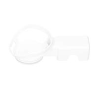 Zoeyilan Monte a parete per eco dot di 4a generazione, accessori per risparmio spaziale con gestione dei cavi integrati, con gestione del cavo per camera da letto da cucina, bagno (nero, (Amazon 4a