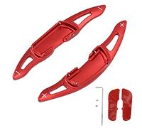 Zoeyilan Ruota dello sterzo della ruota paddle shifter estensione dei tappi rossi sostituzione 3 2014 - orizzonte di posizione aumentate più driver designato