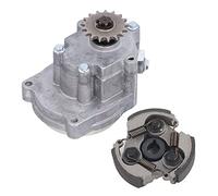 Zoeyilan Scatola per ingranaggi frizione 17T Kit di trasmissione Durevole Sostituzione adatta a 43/49 Mini bici ATV T8F Catena