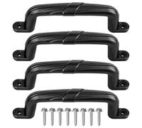 ZoeZure 4 maniglie da arrampicata, 19 cm, in plastica antiscivolo | Maniglie a torre da gioco per parco giochi, struttura da arrampicata, casetta dell'albero, per interni ed esterni
