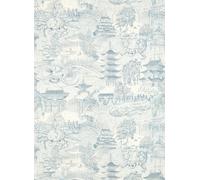 Zoffany Carta da parati Eastern Palace - Indigo