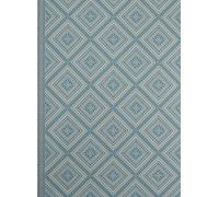 Zoffany Carta da parati Marquetry Trellis - Azure