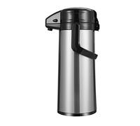 ZOGBX 2,5 Litri / 88 Oz Airpot con Pompa, Thermos Ermetico da in Acciaio Inox，Termos per caffè E tè，Trattiene Il Calore per 24 Ore E Il Freddo per 48 Ore，Termos A Pompa per Bevande Calde E Fredde