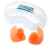 Zoggs Aqua Plugz Junior, Tappi per Le Orecchie per Nuotare Ragazzo, Unisex, Arancione, Confezione da 1, Junior - 6-14 Anni