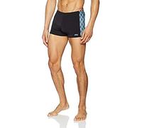 Zoggs Boxer da Mare anticloro, Uomo, Solo, Black/Blue, S