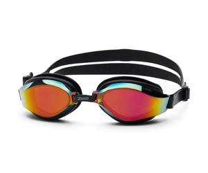 Zoggs Endura Max Titanium Black Black Mirrored Violet