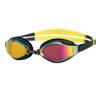 Zoggs Endura Max, Swimming Goggles Unisex-Adult, Black/Yellow/Mirrored Violet