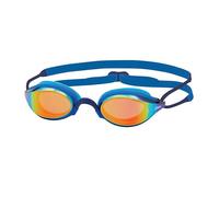 Zoggs Occhialini da nuoto Fusion Air Titanium con lenti a specchio blu
