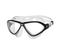 Zoggs Horizon Flex, Swim Mask Goggles Unisex-Adult, Clear/Black/Clear