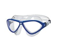 Zoggs Horizon Flex, Swim Mask Goggles Unisex-Adult, Clea/Blue/Clear