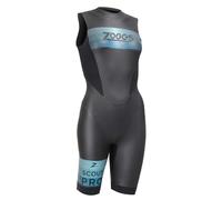 Zoggs Scout Pro Sleeveless Shorty Nero M Donna