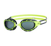 Occhialini Zoggs Predator nero giallo con lenti trasparenti grigio junior