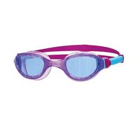 Zoggs Phantom 2.0 Junior with UV Protection And Anti-Fog, Occhialini da Nuoto Unisex Bambini, Tinta Azzurro/Viola/Blu, 0-6 anni